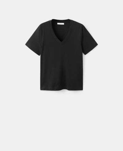 Mango Women's Cotton Short-Sleeved Pajama T-Shirt