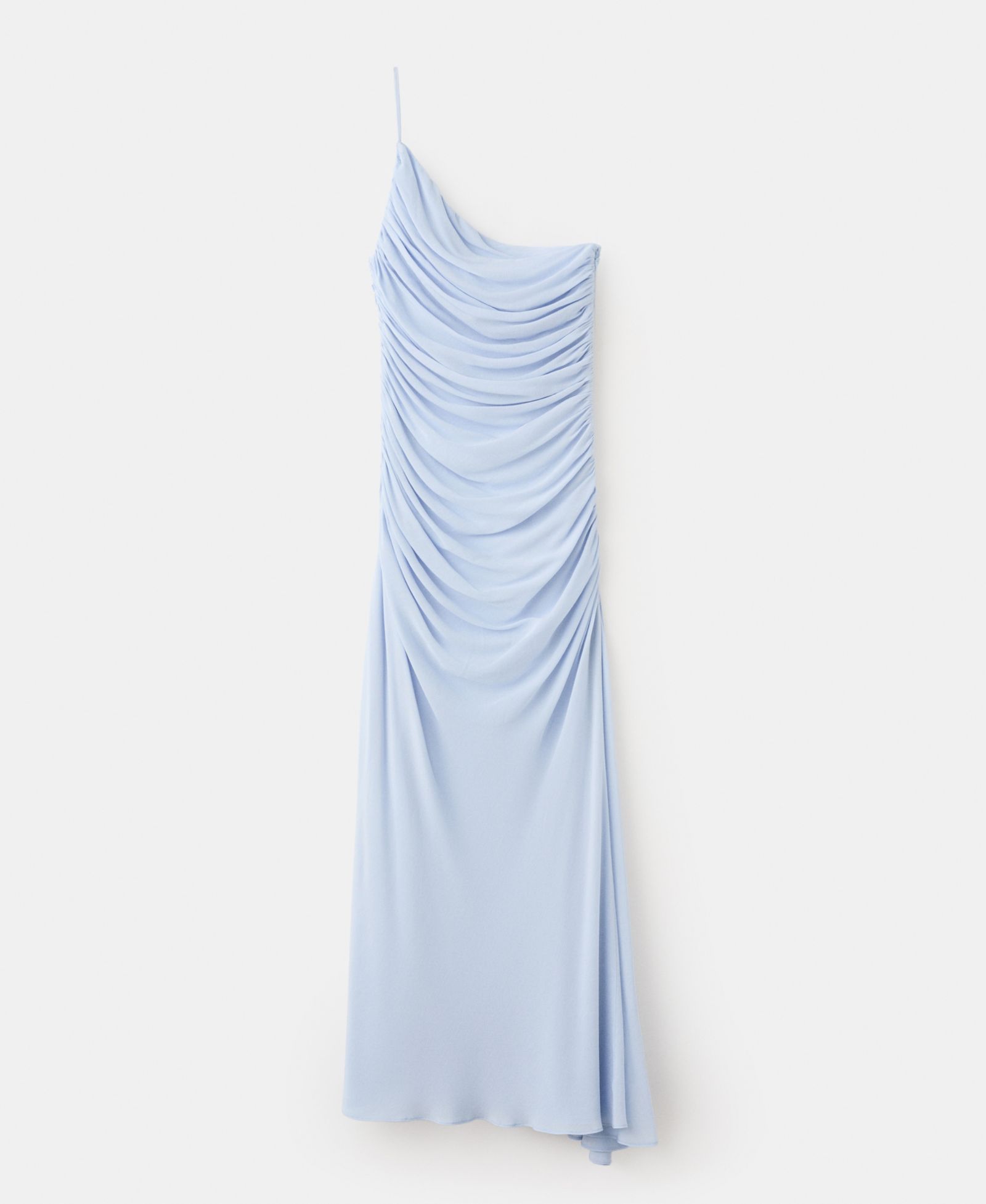 Mango Women's Asymmetrical Pleated Dress
