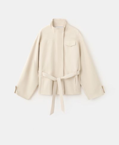Женская куртка Mango High Neck Belted