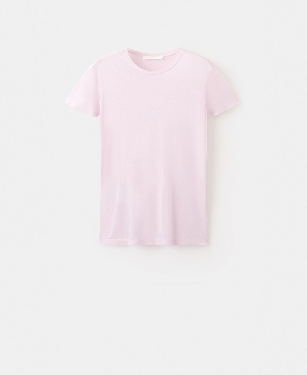 Mango Women's Micromodal Short-Sleeve T-Shirt