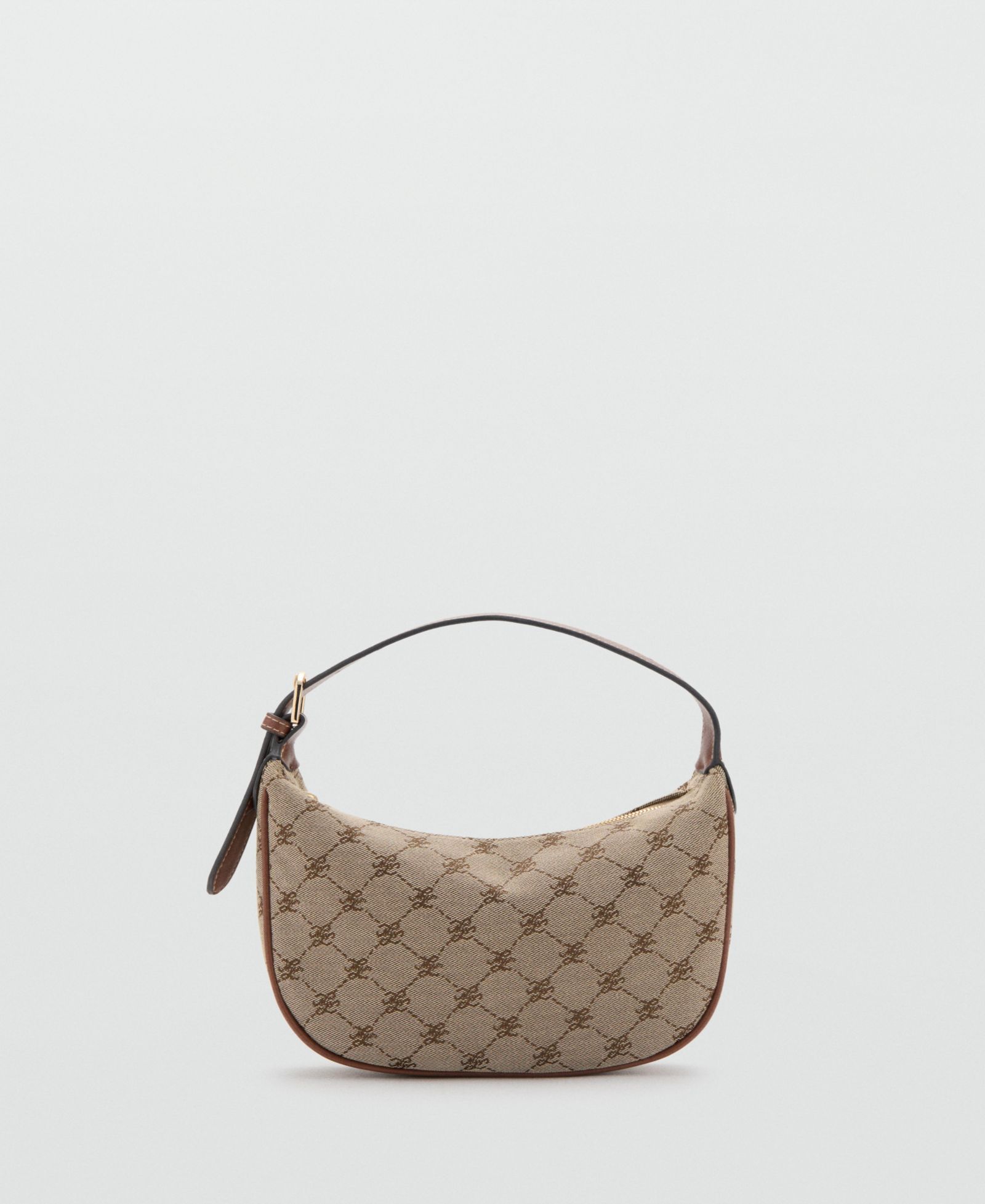Mango Women's Printed Logo Shoulder Bag