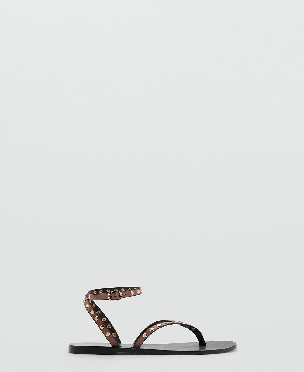 Mango Women's Studded Sandals