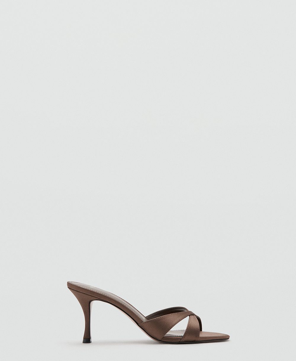 Mango Женские сандалии на каблуке Non-Structured