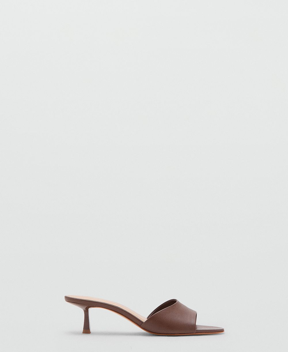 Mango Women's Heel Non-Structured Sandals