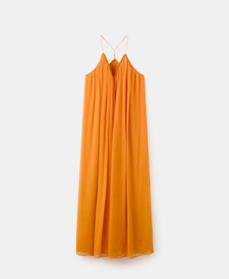 Женское шифоновое платье Mango Flowy