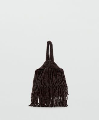 Mango Women's Beaded Handbag