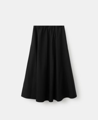 Mango Women's Flared Cotton Skirt