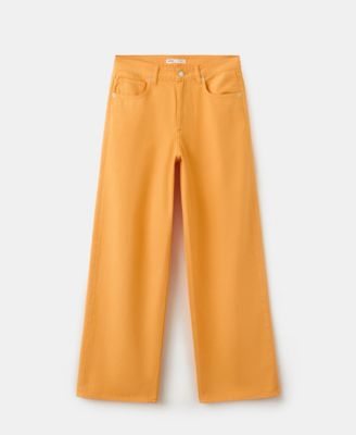 Женские джинсы Mango Straight Low-Waist