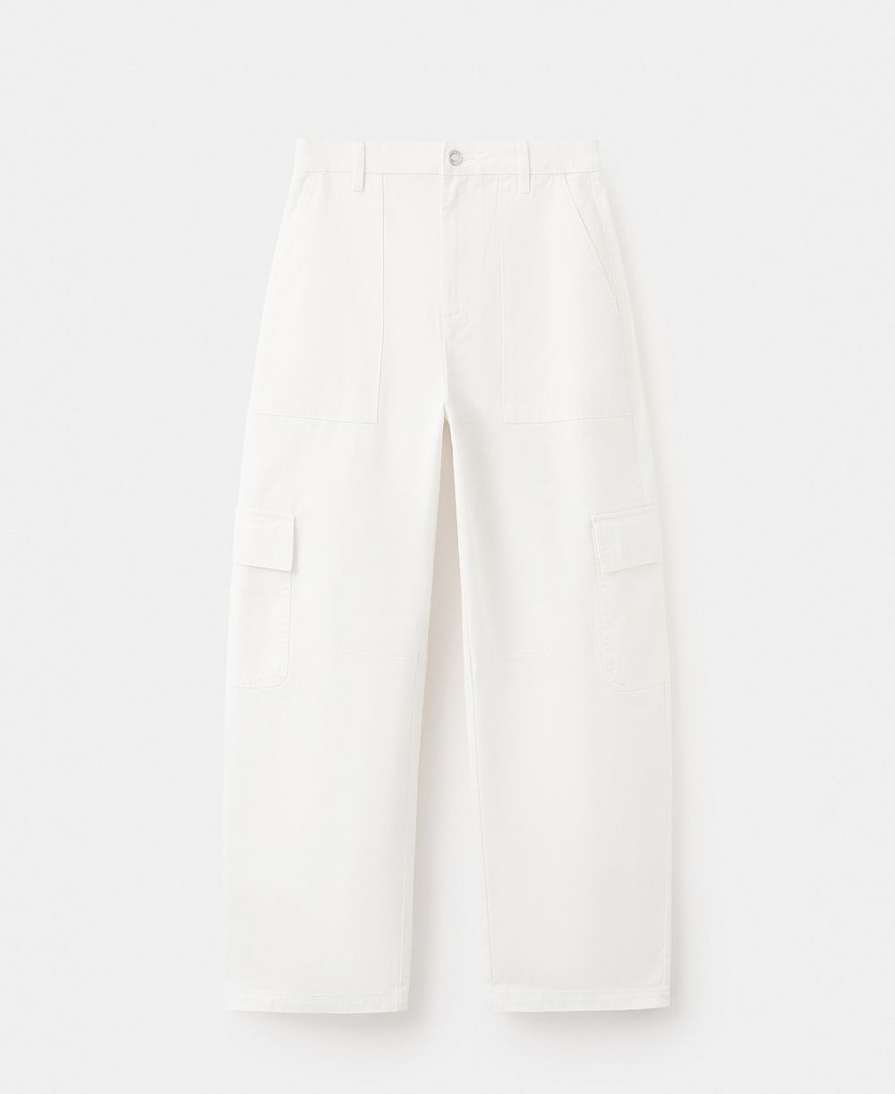 Mango Women's Pocket Cargo Jeans