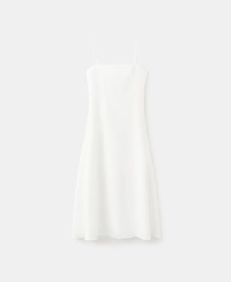 Mango Women's A-Line Linen Dress