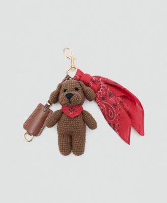 Mango Women's Plushie And Scarf Keychain