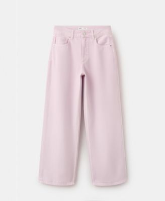 Mango Women's Straight Low-Waist Jeans