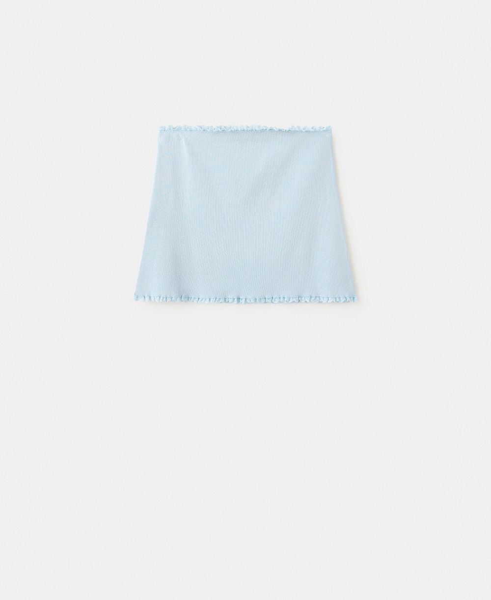Mango Women's Short Pleated Skirt