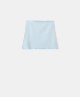 Mango Women's Short Pleated Skirt