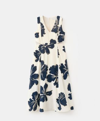 Женское платье Mango Cutouts Floral-Printed