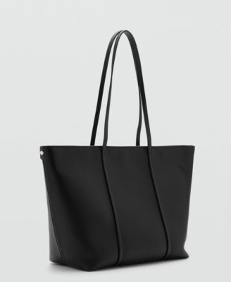 Mango Women's Double Handle Shopper Bag