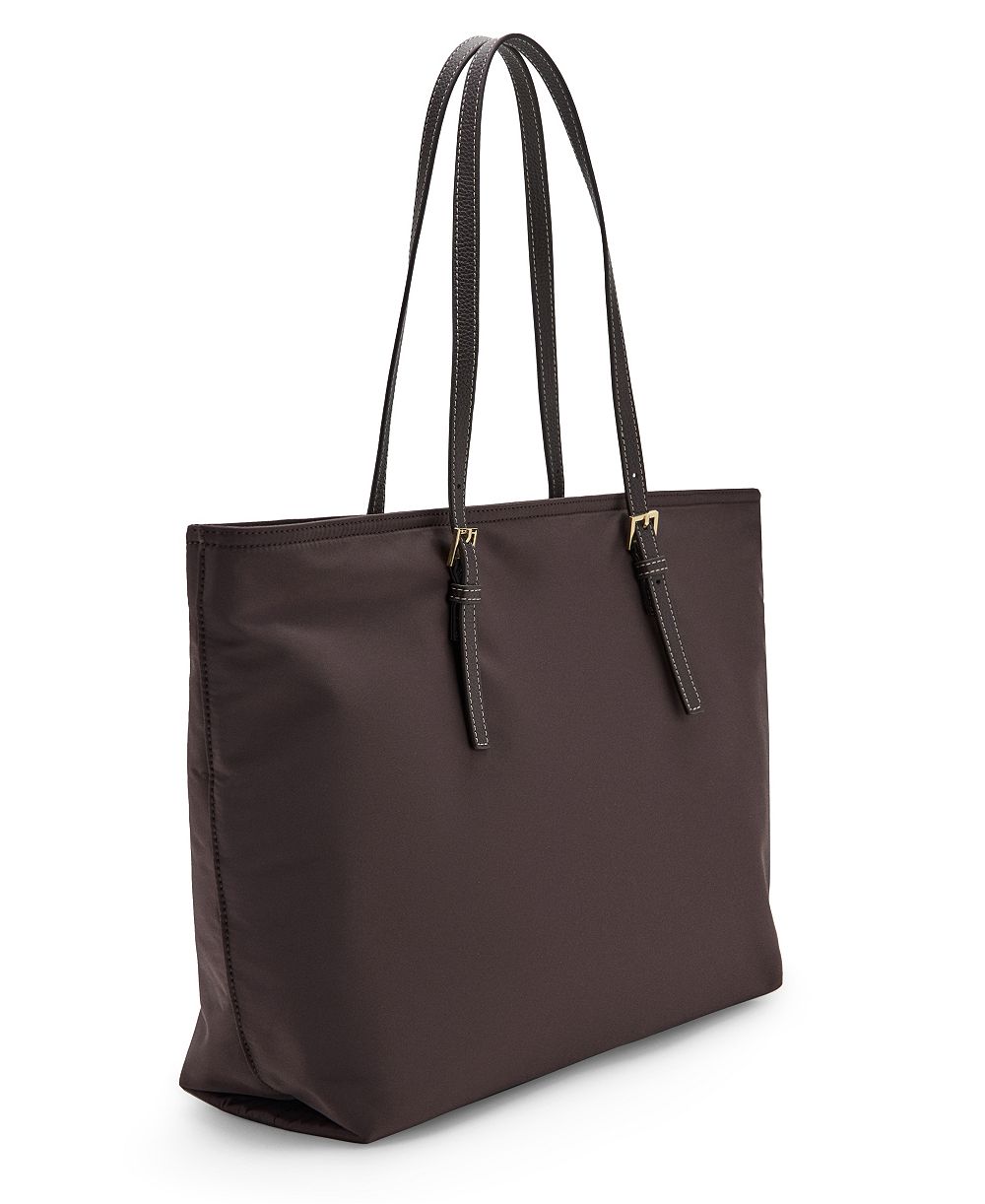 MANGO Women's Large Work Shopper Bag with Buckle Details