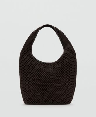 Женская сумка Mango Mesh Bucket Bag