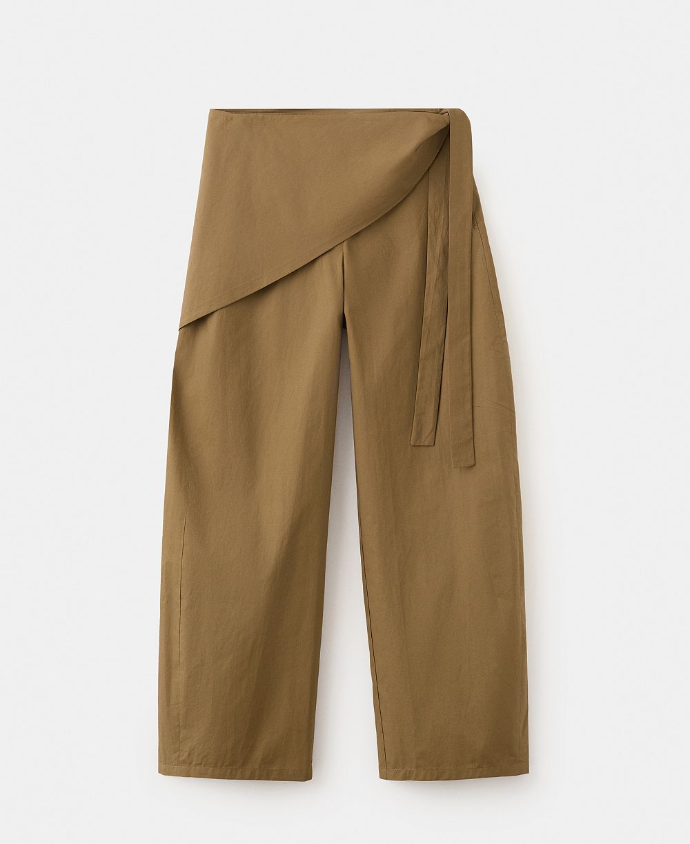 Mango Women's Straight Leg Scarf Pants