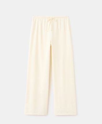 Mango Women's Straight Mid-Rise Pants