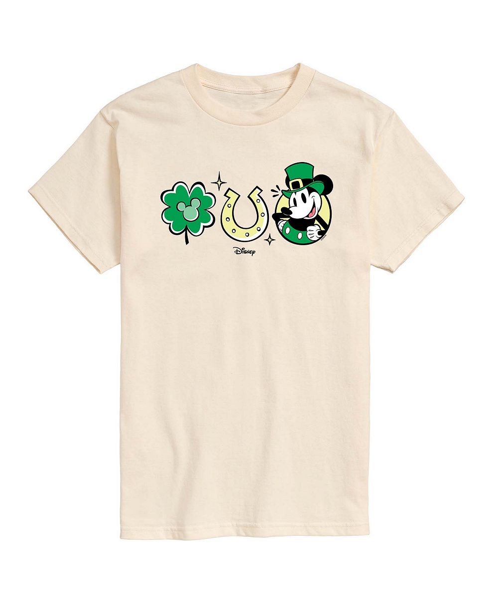 Мужская футболка AIRWAVES Disney Mickey St. Patrick's Icons Graphic