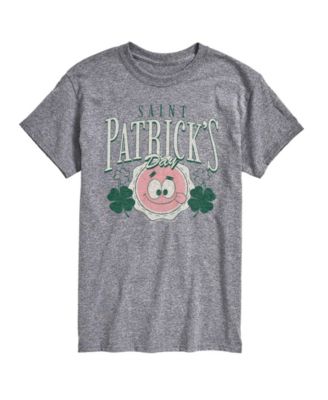 Мужская футболка AIRWAVES SpongeBob Squarepants St. Patrick's Day с принтом