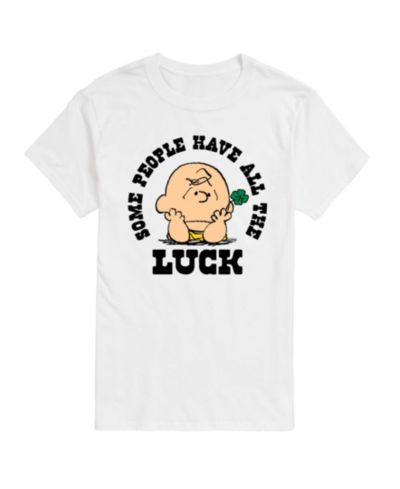Мужская футболка AIRWAVES Peanuts All The Luck с коротким рукавом и принтом