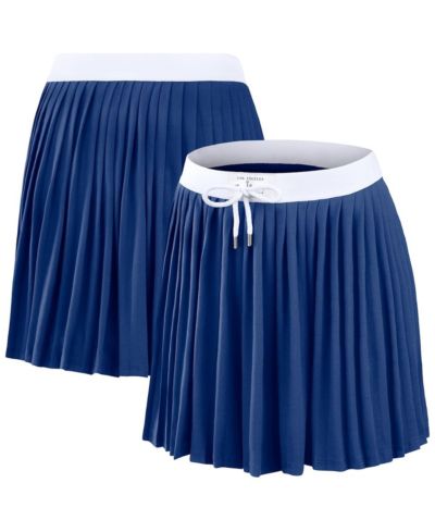 WEAR by Erin Andrews Women's Royal Los Angeles Dodgers Pleated Skort