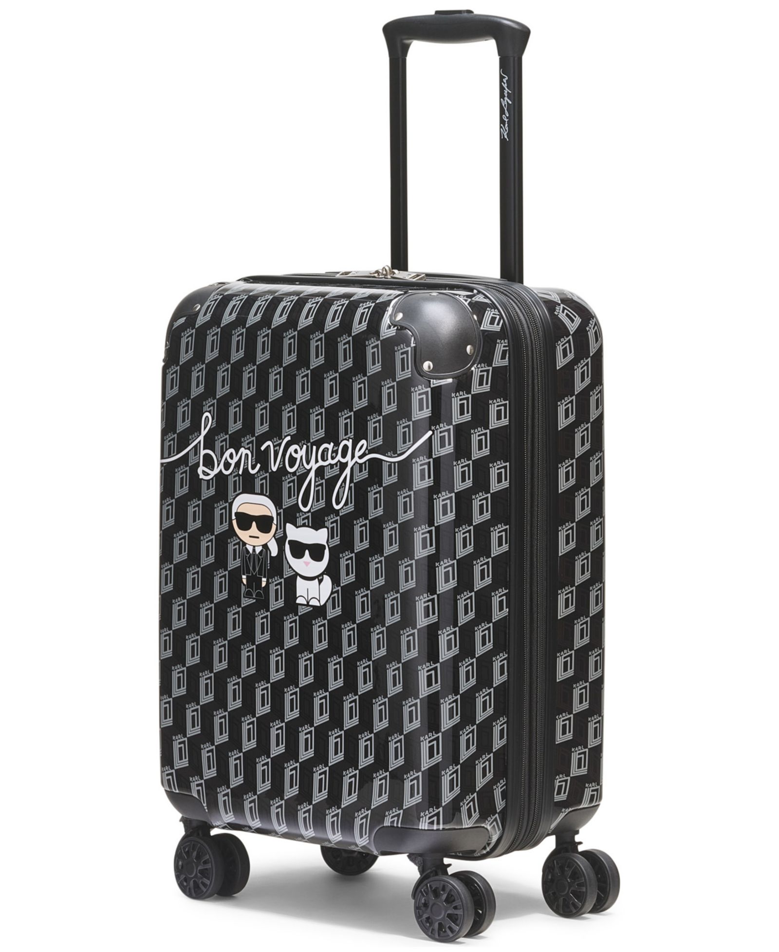KARL LAGERFELD PARIS Bon Voyage Small Upright Suitcase