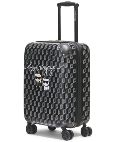 KARL LAGERFELD PARIS Маленький вертикальный чемодан Bon Voyage