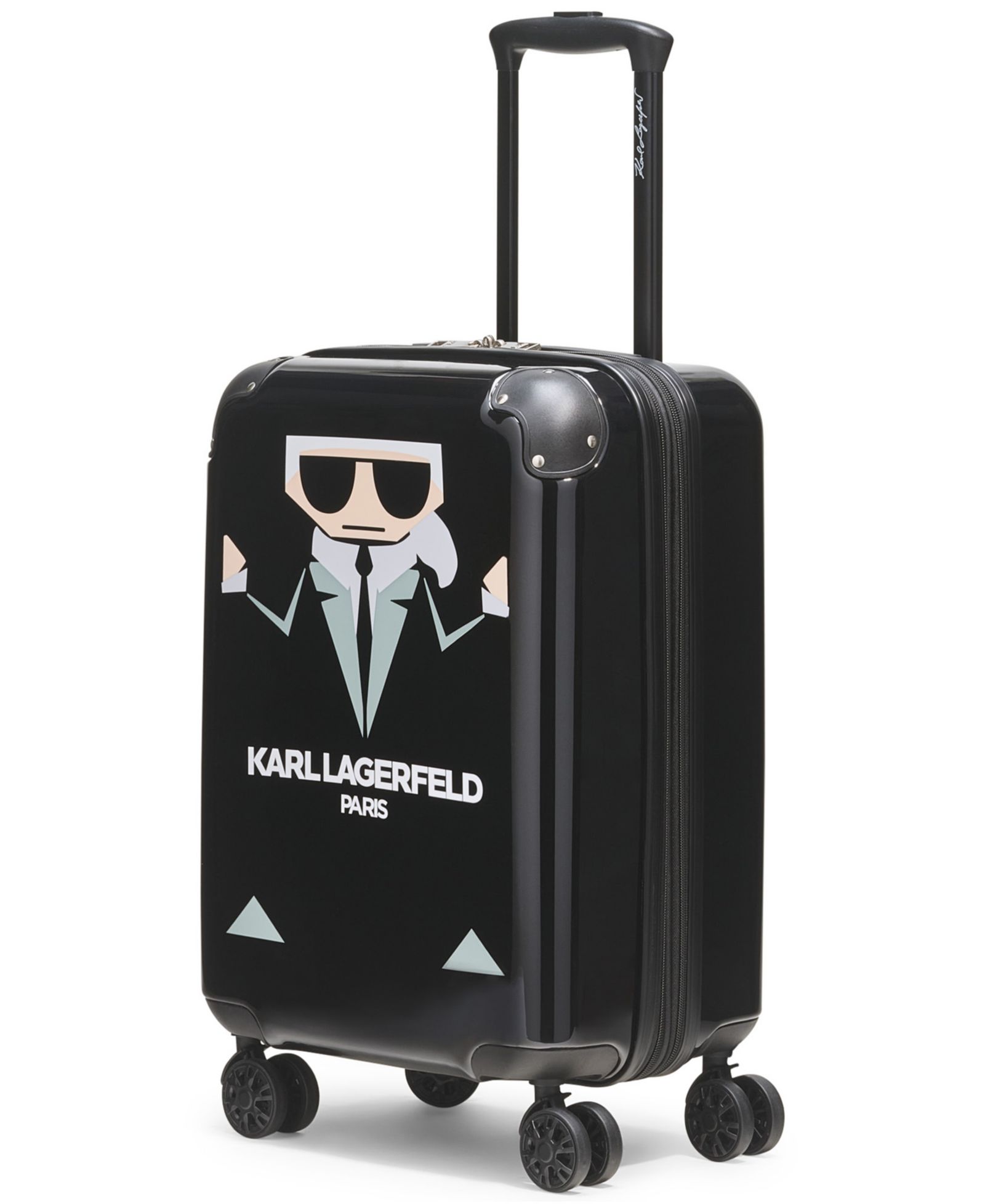 KARL LAGERFELD PARIS Karl in a Box Small Upright Suitcase
