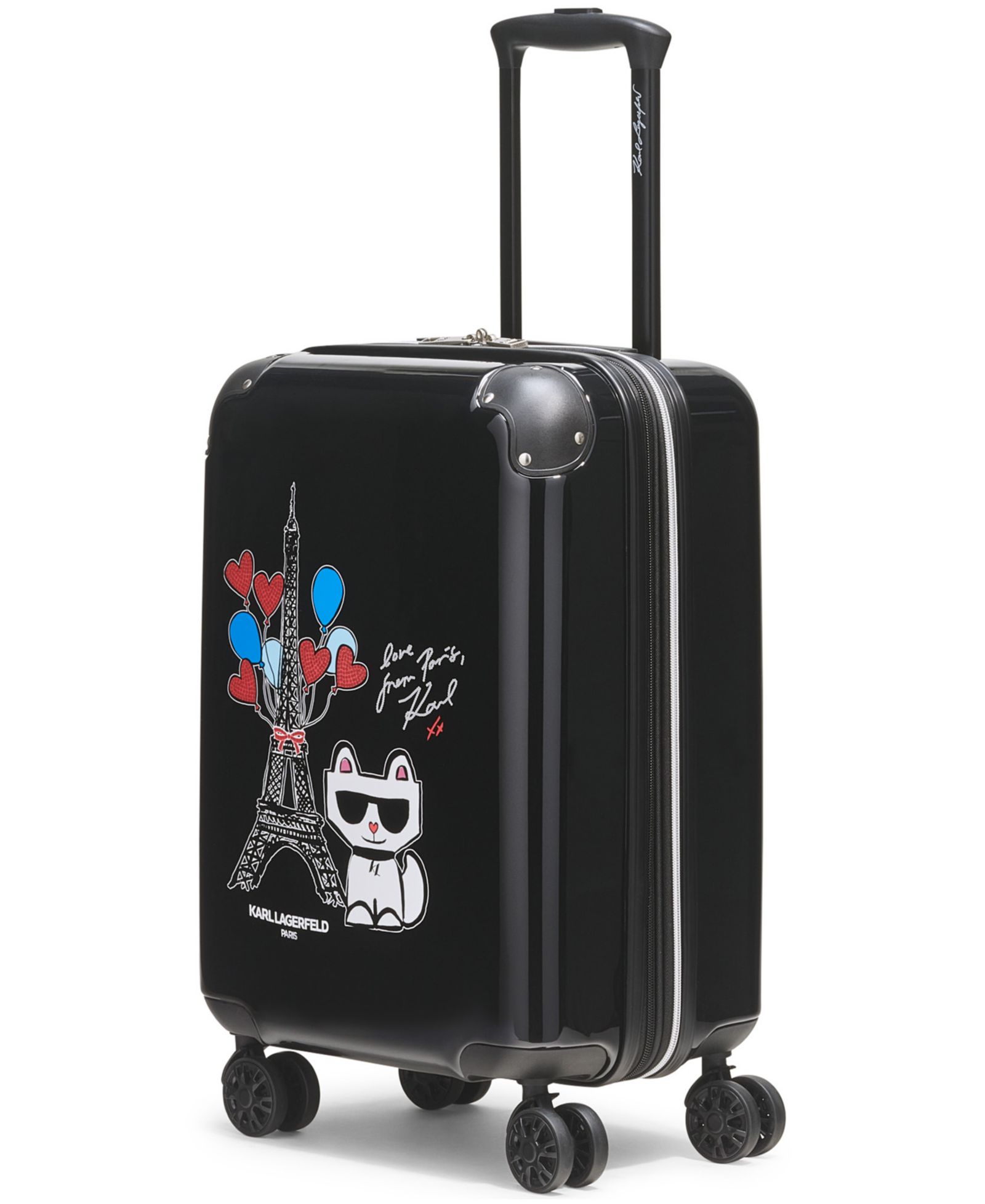 KARL LAGERFELD PARIS Up in Paris Small Upright Suitcase