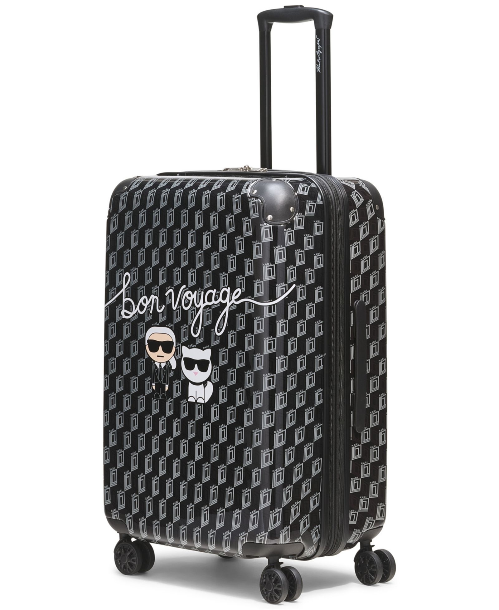 KARL LAGERFELD PARIS Bon Voyage Medium Upright Suitcase