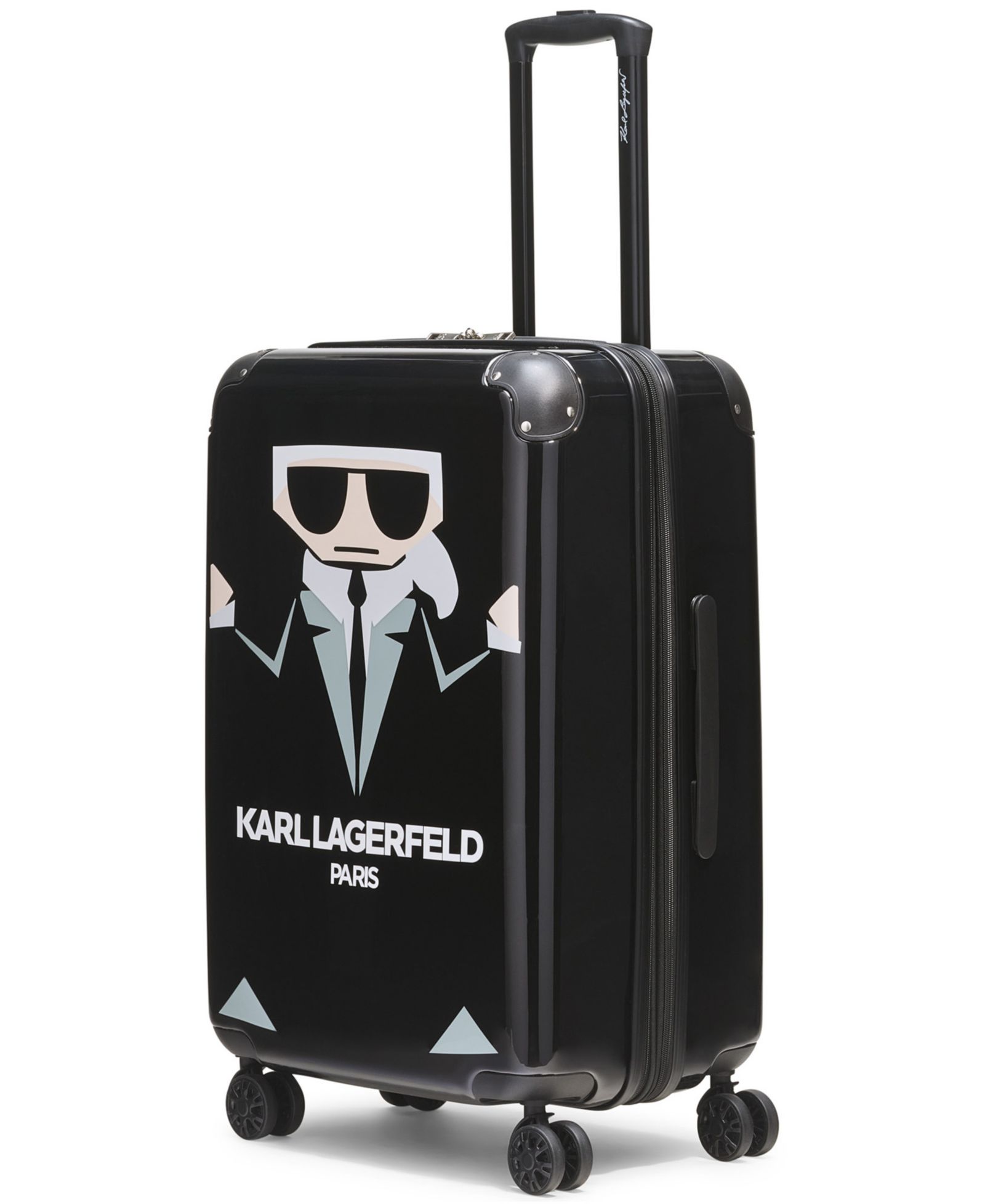 KARL LAGERFELD PARIS Karl in a Box Medium Upright Suitcase