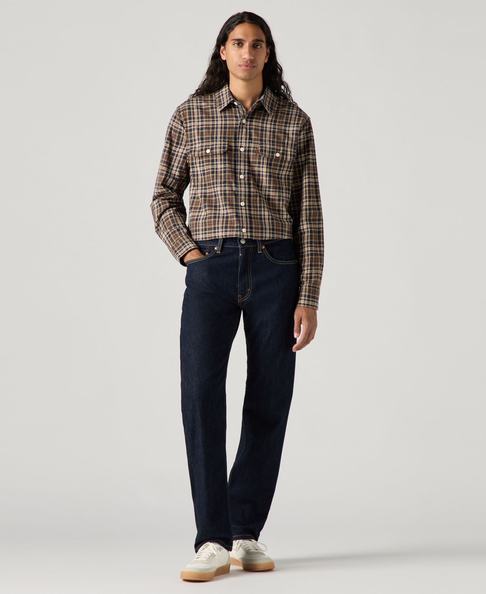 Levi's Men's 505™ Regular Fit Jeans Lightweight Denim Stretch