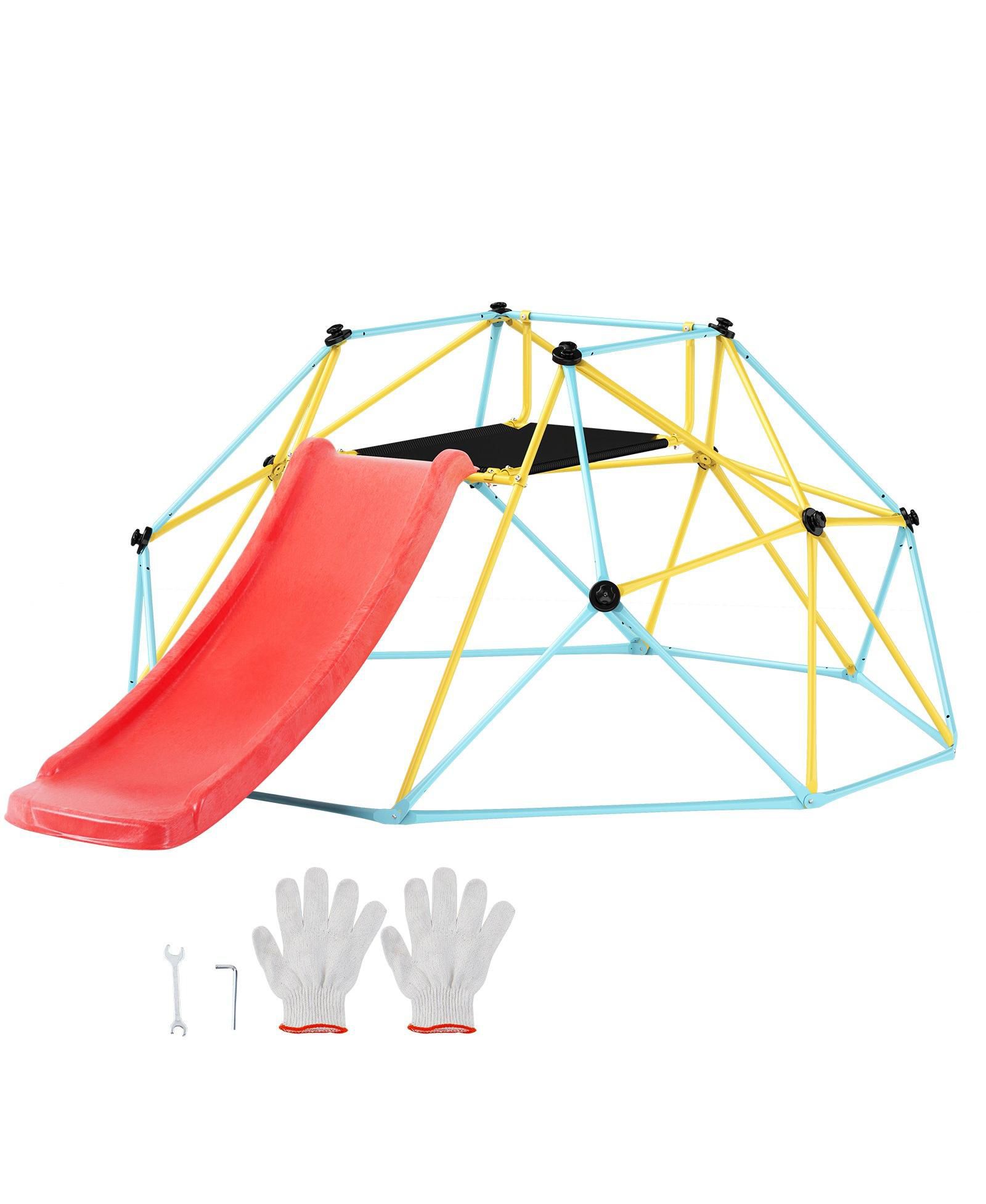 Детский игровой купол SUGIFT 8FT с горкой для дома и улицы