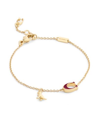 Браслет COACH Faux Stone Signature C Rexy Strand