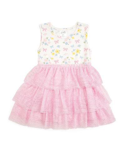 Sweet Wink Little Girls Sweet Floral Tank Tutu Dress