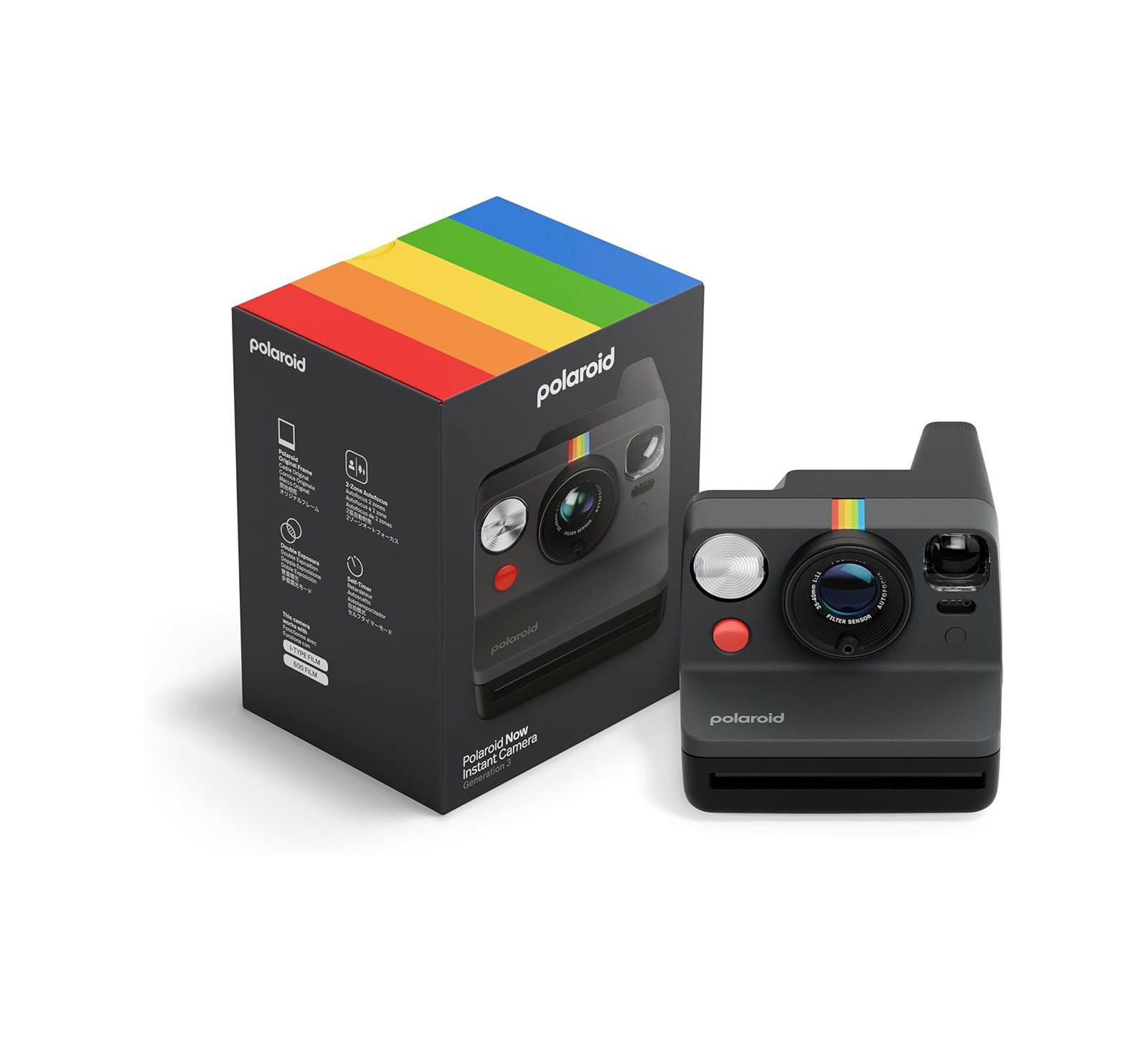 Polaroid Now Generation 3 i-Type Instant Camera - Black