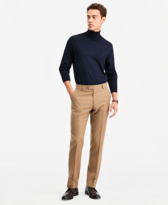 Мужские брюки Tommy Hilfiger Modern-Fit Wool Tan Flannel Suit Separates