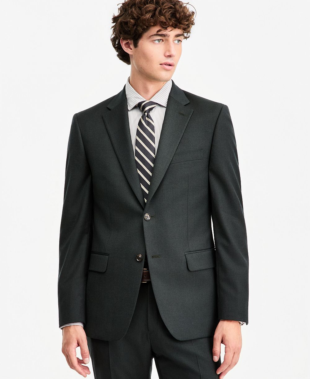 Tommy Hilfiger Men's Modern-Fit Flannel Suit Jacket