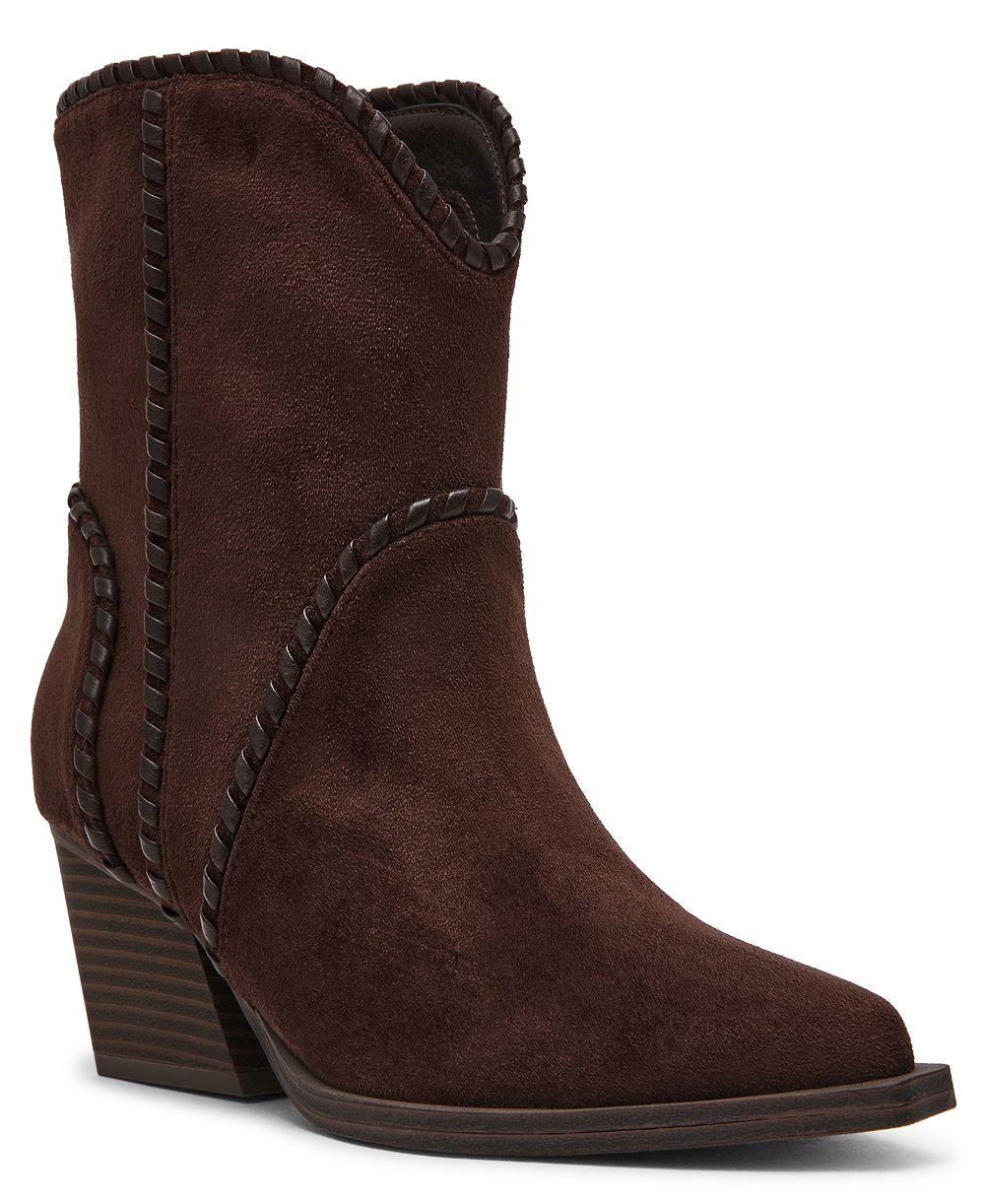 DV Dolce Vita Women's Audray Whipstitch Western Boots
