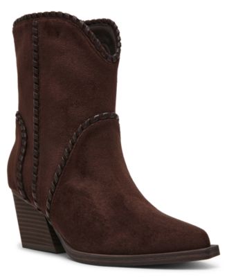 DV Dolce Vita Women's Audray Whipstitch Western Boots