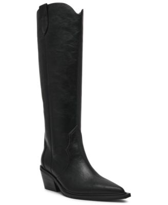 DV Dolce Vita Women's Greva Tall Pull-On Cowboy Western Boots