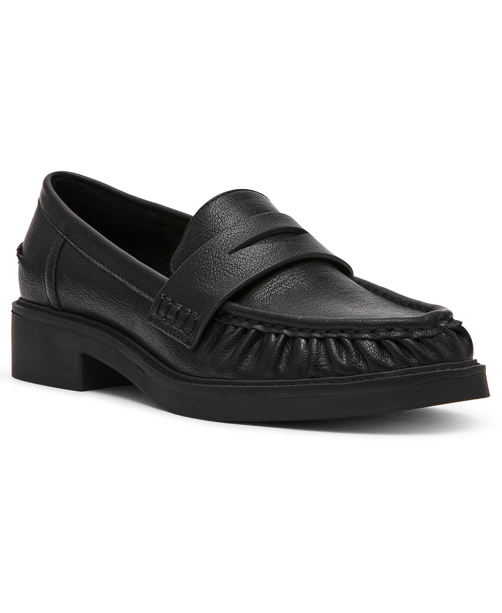 DV Dolce Vita Women's Theyo Ruched Classic Loafers