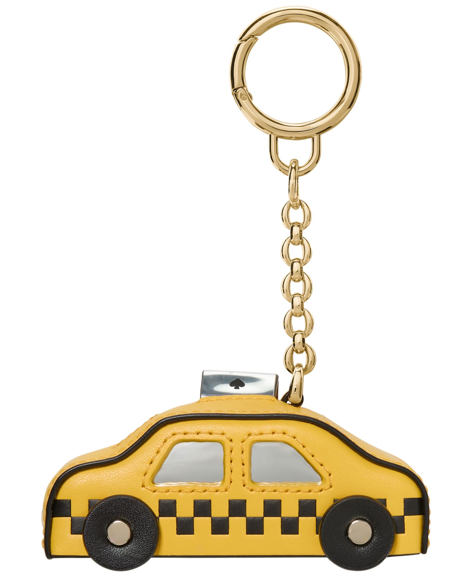 kate spade new york кожаный брелок для сумки On a Roll Taxi