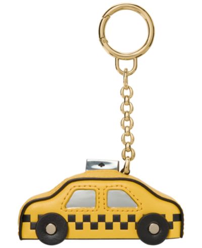 kate spade new york кожаный брелок для сумки On a Roll Taxi