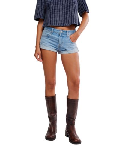 Женские шорты Free People Cali Cuffed Mid-Rise Shorties