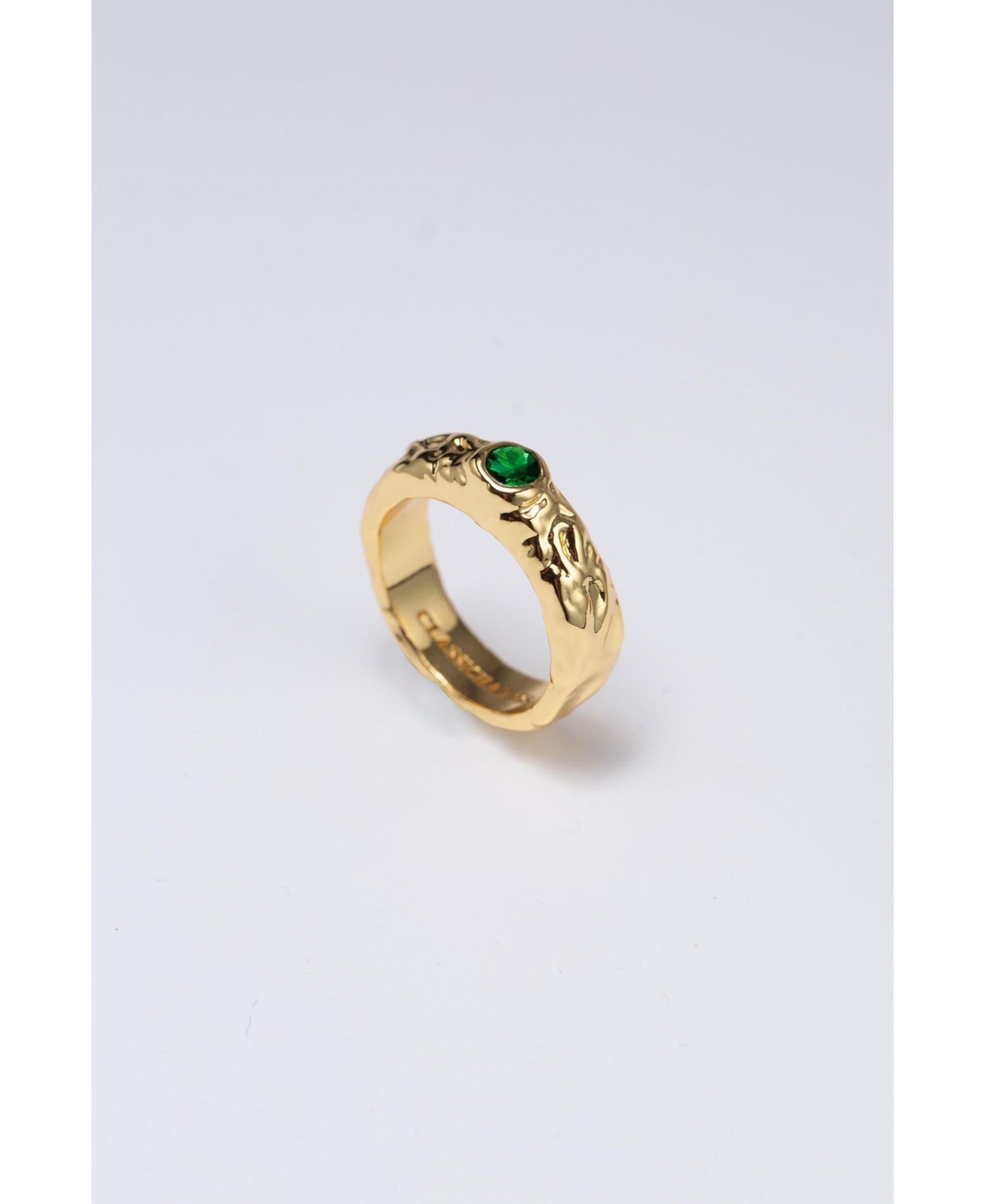 Classicharms Sylvie Cubic Zirconia Molten Stackable Ring