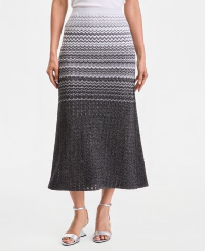 I.N.C. International Concepts Women's Ombre Sweater Skirt, Macy's Exclusive